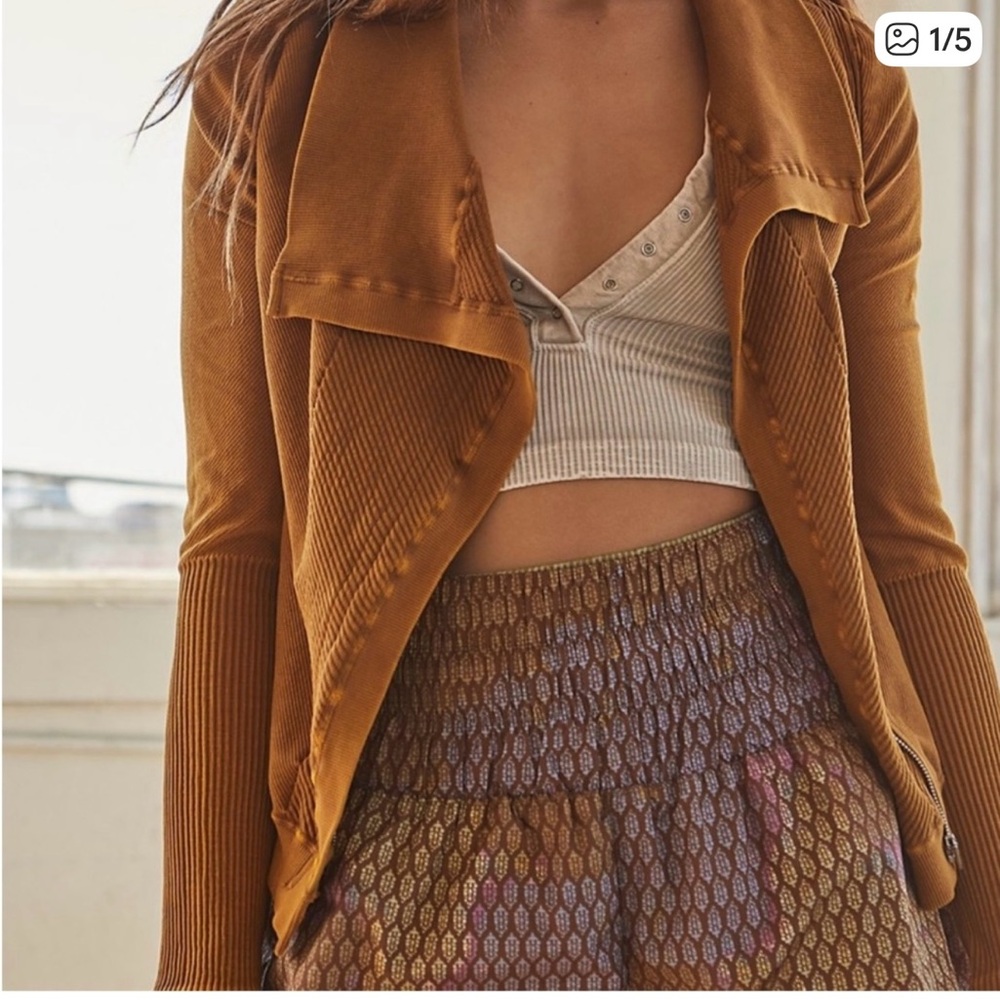 Free People Movement Mercury Moto Jacket